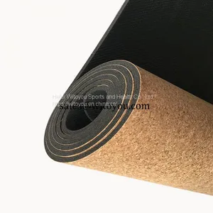 Cork Natural Rubber Yoga Mat Spplier thumbnail-2