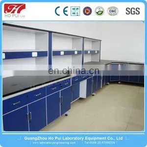 Phymarecy Lab Wall Bench With All Steel / Steel Wood Material From China Lab Furniture thumbnail-1
