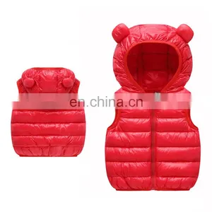 Children Outerwear Clothes Kid Autumn Winter Hooded Children Down Jackets For Girls and Boys Candy Color Warm Down Coat thumbnail-4
