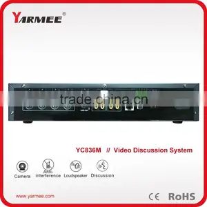 Conference Room Audio System Desktop Microphone Video Camera Auto Track System YC836 thumbnail-6