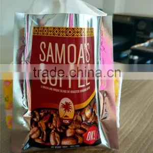 Three Sides Sealed Laminated Plastic Coffee Bags thumbnail-1