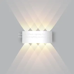 IP65 LED Wall Lamp Outdoor Waterproof Garden Lighting Aluminum AC86-265 Indoor Bedroom Living Room Stairs Wall Light thumbnail-2
