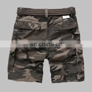 Wholesale Casual Camo Cargo Beach Shorts for Men thumbnail-2