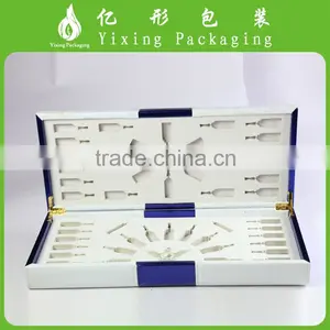 Wholesale Beautifully Painted Gold Hinge PU Leather Box for SPA Products Promotion thumbnail-2