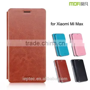 2016 MOFi Case Funda Celular Housing for Xiaomi Mi Max, Mobile Handset Coque Flip Leather Back Cover for Xiaomi Max thumbnail-1