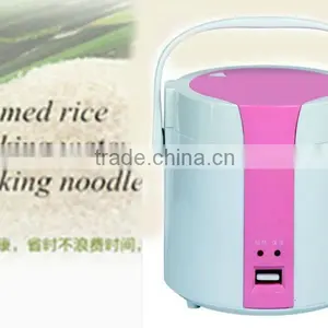 Mini Electric Drum Shape Rice Cooker thumbnail-2