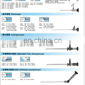 Medical 170mm Rigid ENT Endoscope Sinuscope Instrument 70 Degree Rigid Endoscope thumbnail-3