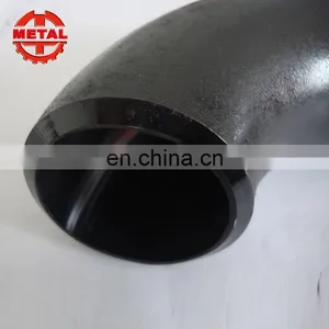 Hot Sale 45 Degree Butt Weld Carbon Steel Fitting 90 Elbows thumbnail-5