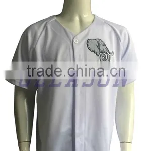 Custom Design Baseball Uniforms Pinstripe Baseball Jersey Wholesale thumbnail-2