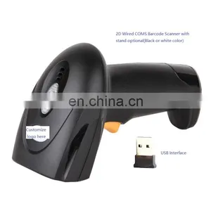 Rugged Inventory 2.4G Wireless Barcode Scanner Handle Hardware High Scanning Speed 2D Bar Code Reader qr Code Scanner for Sale thumbnail-3