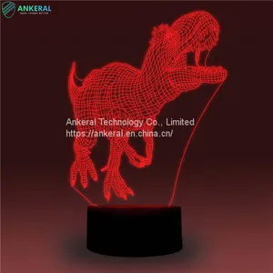Dinosaur 3D LED Night Light APP Control 3D LED Night Lamp thumbnail-5