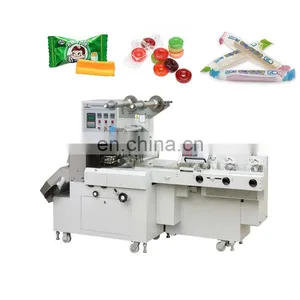 OrangeMech Servo Motor Control Snacks Wrapping Machine Horizontal Biodegradable Candy Packing Machine Line thumbnail-2