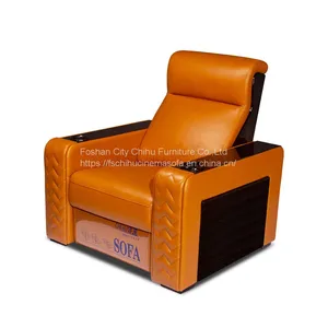 CHIHU Luxury Design Amazon Hot Sale Cinema Sofa Home Theater Seating Motorized Reclining Chair Theater Furniture thumbnail-2