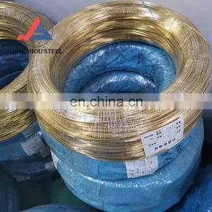 Cheap Price 1mm Diameter Brass Wire Coil H59 H62 H68 Copper Wire Price per kg thumbnail-3