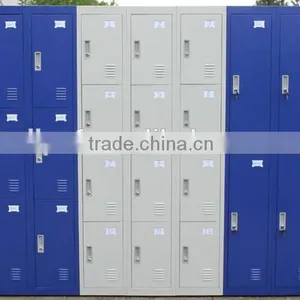 (DL-CL12 )CKD 2015 New Factory Price Supermarket Employee 12 Door Metal Storage Cabinets Locking thumbnail-6
