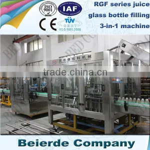 3000 Bottles per Hour Glass Bottle Liquid Filling Machine thumbnail-1