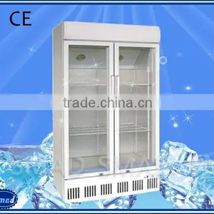 Single Door/ Double Door Transparent Glass Door Showcase Refrigerators thumbnail-4