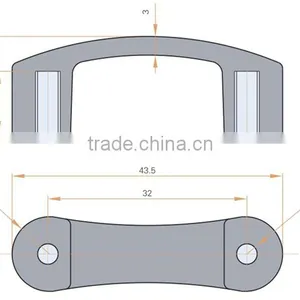 2015 FEILEI LS09 High Quality Cupboard Door Handle thumbnail-6