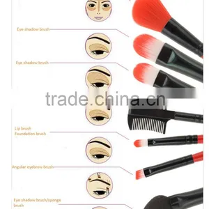 Hot Sale Private Label Makeup Brush Kit 7pcs thumbnail-6