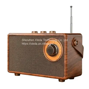 Home Wireless Speaker Portable Radio Stereo Speakers Record Mini Radio Retro Speaker Phonograph b7 Player thumbnail-1