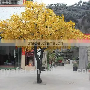 New Products Artificial Big Trees/factory Artificial Bonsai Ginkgo Trees on Sale thumbnail-3