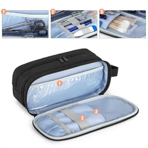 Hold 2 Stethoscopes Or BP Cuffs, Compatible With 3M Littmann/MDF/ADC, Medical Case With Extra Pocket For Nurse Accessories thumbnail-4