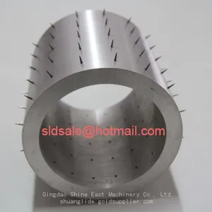 Fibrillation Roller / Perforating Pin Cylinder / Pinned Sleeve /Needle Punching Rings thumbnail-3