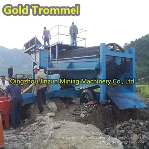 Small Scale Gold Mining Gold Washing Trommel thumbnail-1