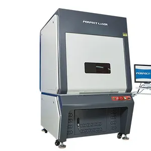 CCD Camera Auto-Positioning Fiber Laser Marker Machine for Chips / Circuit Board / Small Parts thumbnail-1