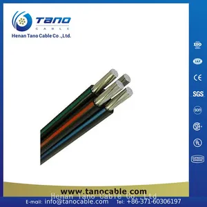 Quadruplex ABC Cable LV Overhead 1kV Electrical Cable 16mm2 25mm2 thumbnail-1