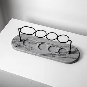 Customized Absorbent Stone Mat Diatomite Bathroom Toothbrush Holder With Rack thumbnail-2