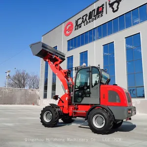 HZM WL816 New Loader 1.6ton Mini Loader With Pallet Fork thumbnail-2