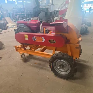 Mini Log Splitter Chipper Machine Wood Shredder Wood Grinder for Sawdust Production thumbnail-4