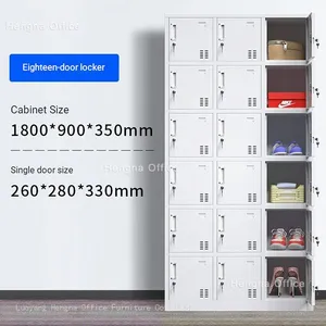 Custom Combined Easy to Clean Steel Cabinet | Moisture-Proof Metal Cabinet | With Adjustable Shelves for Clinic thumbnail-3
