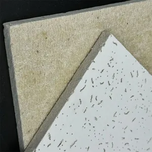Acoustic Mineral Fiber Ceiling Tile for Commercial Building Soundproofing thumbnail-5