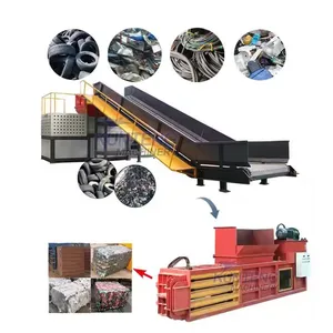 Waste Shredder Baling Machine Scrap Metal Shredder Copper Wire Shredder Machine EPC thumbnail-1