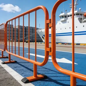 Urban Safety Guardrails, Anti-collision Galvanized Pipe Guardrails, Road Fences, Municipal Guardrails thumbnail-1