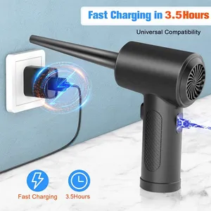 Mini Electric Air Portable Inflator Compact Deflate Function Air Pump for Air Bed Swim Ring thumbnail-3