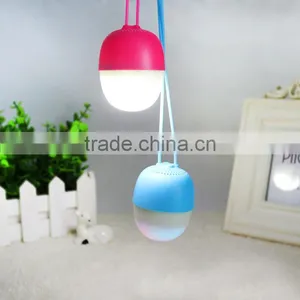Promotional Gift Mini Portable Wireless Bluetooth Speakers With LED Light thumbnail-3