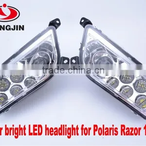 Best Price LED Headlight for 2014 Polaries RZR XP 4 1000 EPS ATV UTV Parts thumbnail-2