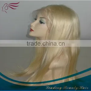 Most Popular and Good Quaity Cheap European Human Hair Full Lace Wig thumbnail-1