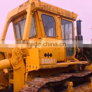 New Arrival Used Good Condition Bulldozer D155 for Cheap Sale in Shanghai thumbnail-3