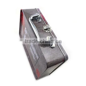 Stackable Tin Box,tin Box for Food,suitcase Tin Box thumbnail-1
