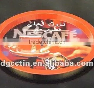 Nescafe Tin Tray Round thumbnail-1