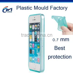Flexible Plastic Custom Light Clear Soft Tpu Phone Case for Iphone6 thumbnail-2