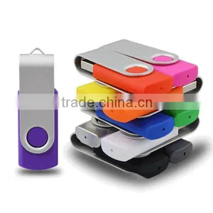 Logo Printed Metal Twister USB Drive 64gb With Gift Box thumbnail-3