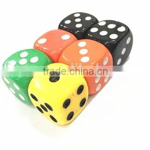 High Quality Custom Colored 6 Sided Dice Playing thumbnail-1