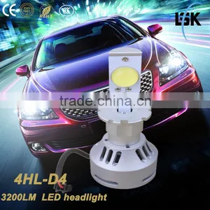 Quick Heat Dissipation g4 Led Headlight 35w Motor Led Headlight Kit 6400lm With Coper Metal thumbnail-1