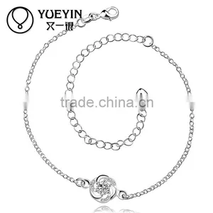Unique Design Nickel And Lead Free Silver Plated Girl Sexy Slave Anklet thumbnail-1