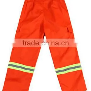 More EN20471 Reflective Taped Safety hi Vis Orange Workwear Trousers thumbnail-2